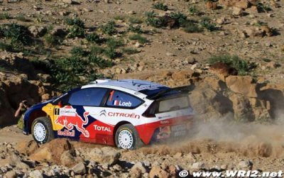 Citroën devant au shakedown du Rallye de Turquie