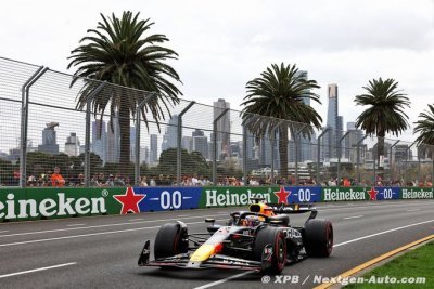 Verstappen vient à bout des Ferrari et signe la pole à Melbourne