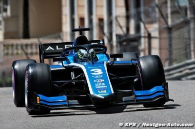 Monaco, Course Sprint 1&nbsp;: Zhou domine de bout en bout, doublé UNI Virtuosi