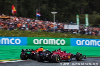Verstappen&nbsp;: Ferrari a été ’plus dominante’ que Red Bull