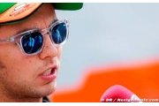 Perez : Force India perd du terrain