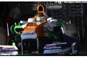 La Force India VJM06 en progrès par rapport à sa devancière