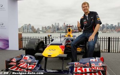 Vettel a découvert le circuit du New Jersey (+ photos)