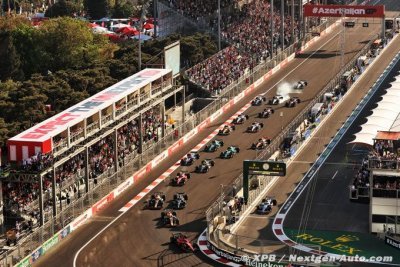 Pérez remporte le Sprint F1 de Bakou devant Leclerc