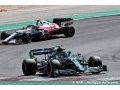 Les Aston Martin F1 anonymes, Vettel regrette sa stratégie 
