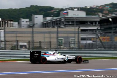 FP1 & FP2 - Russian GP report: Williams Mercedes