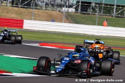 Alonso et Ocon brillent lors des premières Qualif Sprint à Silverstone