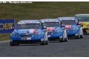 The Chevrolet becomes the reference car