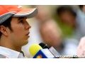 Hamilton : Perez sait maintenant ce qu'est la pression chez McLaren