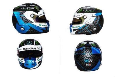 Valtteri Bottas a choisi le design de son nouveau casque