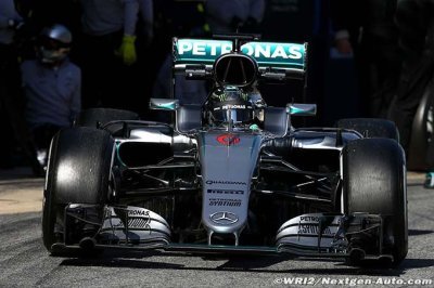 Rosberg a peaufiné les réglages de sa W07