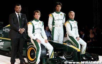 Lotus n’est pas en F1 pour perdre
