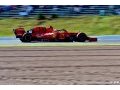 Les pilotes Ferrari 'heureux' après une première ligne surprise