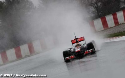 Sunshine and rain for Pirelli at Barcelona