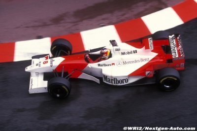Coulthard a demandé à Schumacher d’utiliser son casque à Monaco en 1996