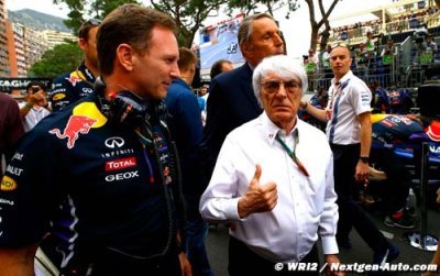 Ecclestone&nbsp;: Red Bull ne quittera pas la F1