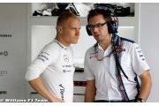 Bottas scores himself higher than Williams
