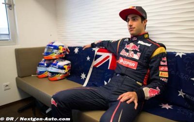 Ricciardo apprécie la pression du baquet Red Bull