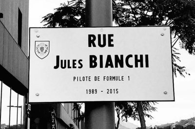 La rue Jules Bianchi a été inaugurée à Nice