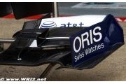Nouveaux ailerons sur la Williams FW32