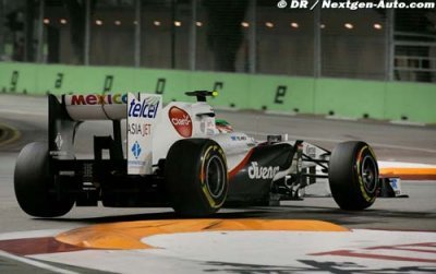 Kerbs fixed for Singapore night race - FIA