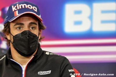 Alonso n’a pris qu’une minute de réflexion pour prolonger avec Alpine F1
