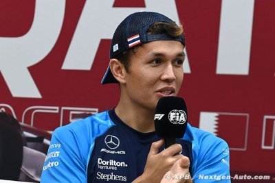 Albon dénonce de nouveau les pénalités de 5 secondes