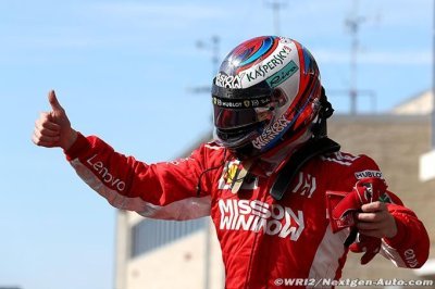 Raikkonen happy to leave Ferrari after win