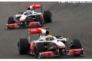 Hamilton et Button : relations très cordiales