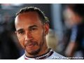 Hamilton : 'C'est mon rôle' d'expérimenter pour Mercedes F1