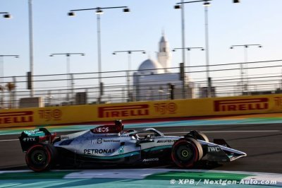 Mercedes F1 essaie de comprendre ce que lui coûte le marsouinage