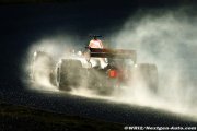 Shanghai, L1 : Verstappen en tête d'une séance très raccourcie