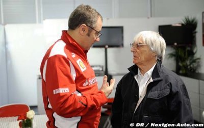 Ecclestone parie sur Ferrari pour le titre