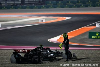 Mercedes F1 est ’avertie’ après l’accident de Russell et Hamilton 