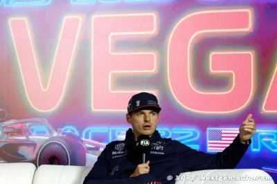 Verstappen&nbsp;: J’adore Vegas... mais l’émotion et la passion ne sont pas là