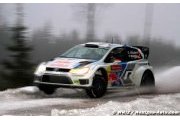 Latvala mène le Rallye de Suède