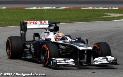 Embellie en vue pour Williams en Chine&nbsp;? 
