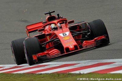 Silverstone, EL2&nbsp;: Vettel devance les Mercedes