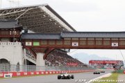 La Corée du Sud a lancé un projet pour revenir au calendrier de la F1