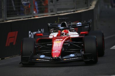 Leclerc en dit trop sur sa Ferrari, son attachée de presse panique