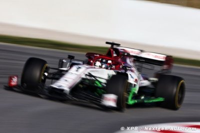 Alfa Romeo relativise le meilleur temps de Räikkönen aujourd’hui