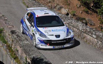 Tir groupé de Saintéloc Racing au Tour de Corse