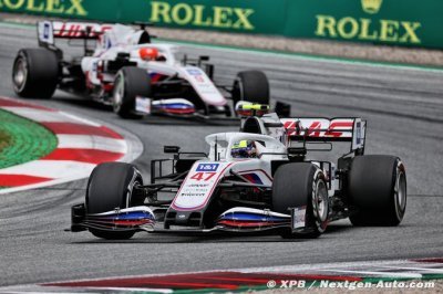 Haas F1 a constaté des progrès sur le rythme de course en Styrie 