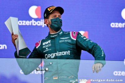 Vettel prend toujours du plaisir en F1&nbsp;: ’Je suis là pour gagner’