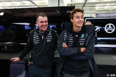 Russell ‘ne se laissera pas intimider’ par Verstappen, sur la piste ou en dehors