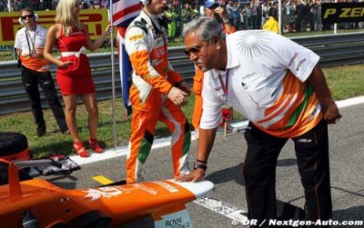 F1 team boss Mallya grounds Indian airline