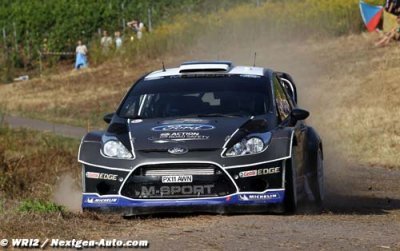 Tänak’s speed impresses in germany