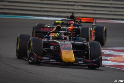 F2, Yas Marina, Course Principale&nbsp;: Iwasa sort vainqueur de la lutte avec Drugovich