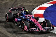 Encore des qualifications à oublier pour Alpine F1 à Singapour