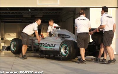 Mercedes GP a mis un plan de développement en place